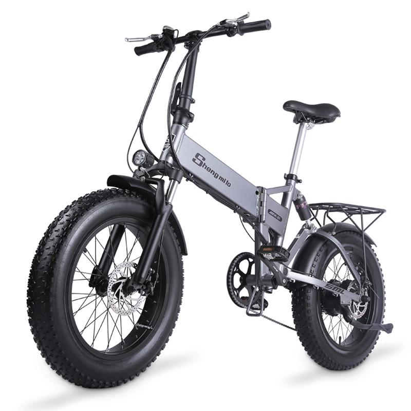 HFRYPShop Bicicletas Electricas Plegables, 20'' Bicicletas Eléctricas para  Adultos 48V/15Ah Batería Litio | Rango:100KM, Brushless Motor de 250W