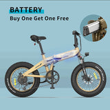 Himo ZB20 20'' 48V 250W Fat Tire Foldable Electric Bike03