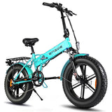 EP2 48V 500W 20" Fat Tire Folding Electric Bike