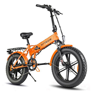 Engwe EP2 Pro 48V 750W 20" Fat Tire Folding Electric Bike Orange