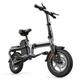 X5S 48V 400W 14" Shaft Driven Folding Electric Bike