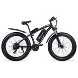 Shengmilo MX02S-48V-1000W-26-Inch-Fat-Tire-Electric-Mountain-Bike Black 04