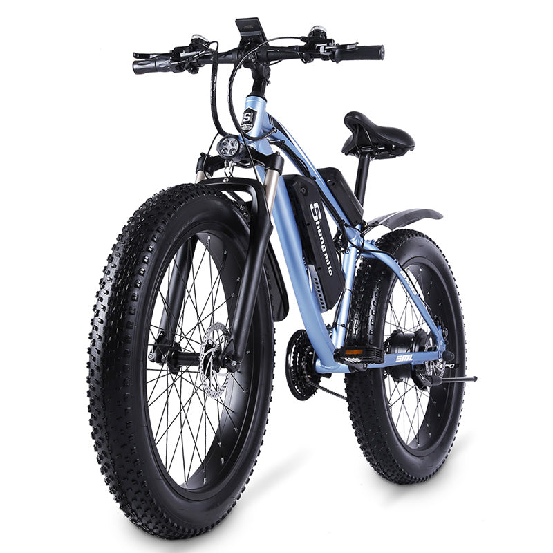 MX02S 48V 1000W 26 Fat Tire Electric Bike UK Veewing