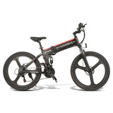 Samebike LO26T 48V 500W Electric Folding Bike Black