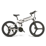 Samebike LO26T 48V 500W Electric Folding Bike White