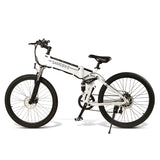 Samebike LO26 48V 500W Electric Folding Bike White