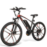 Samebike SM26 48V 350W 26" Electric Mountain Bike Black 02