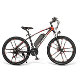 Samebike SM26 48V 350W 26" Electric Mountain Bike Black 04