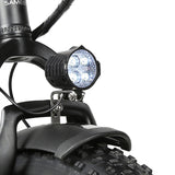 Front Lamp of Samebike T7 48V 750W 20" Fat Tire Electric Bike
