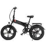 Samebike T7 48V 750W 20" Fat Tire Electric Bike Black 04