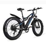    Shengmilo-MX03-Full-Suspension-Electric-Bicycle-1000W-Ebike-Mountain-bike-with-Fat-Tires3