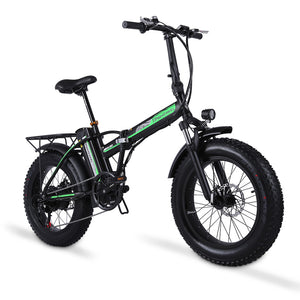 Shengmilo MX20 500W 48V Electric Folding Bike Black 03