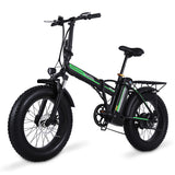 Shengmilo MX20 500W 48V Electric Folding Bike Black 04